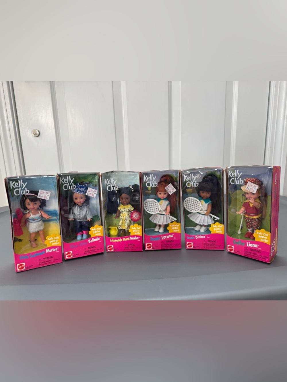 Lot of 16 Individual Kelly Dolls, 13 NRFB, Purchased in 2000, Various Themes